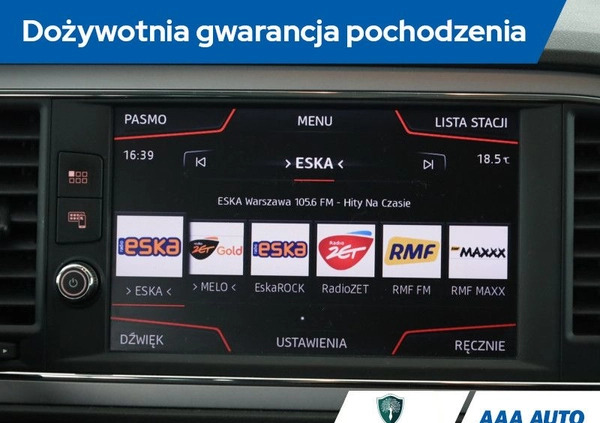 Seat Leon cena 50000 przebieg: 171105, rok produkcji 2017 z Ińsko małe 211